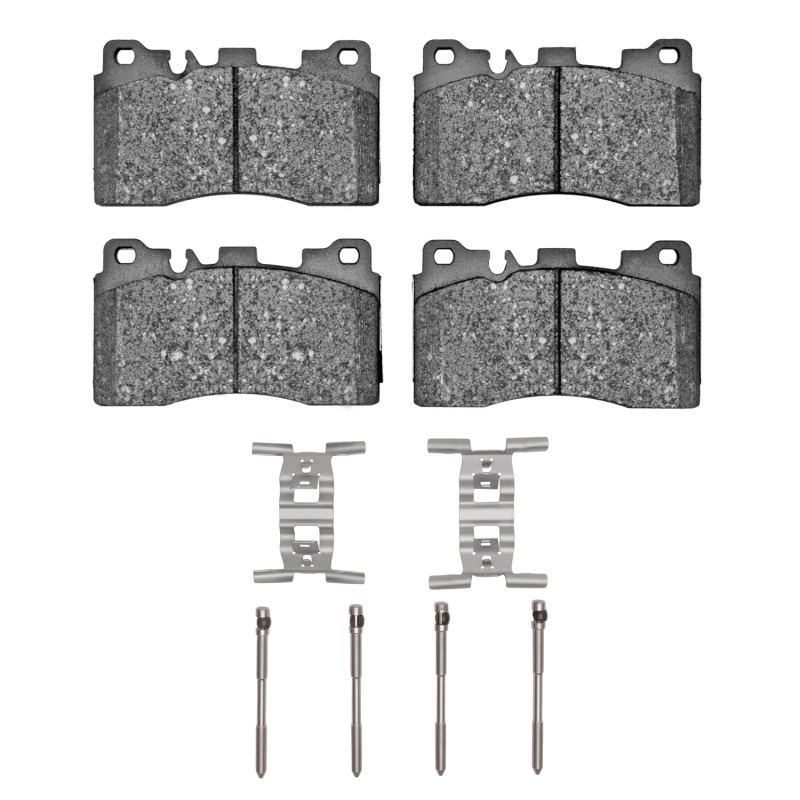 Mercedes-Benz SLS AMG Brake Pads - Rear - R1 Concepts - Semi Met Pads + Hardware Kit - `10-`16 Mercedes-Benz SLS AMG Brake Pads - Rear - R1 Concepts - Semi Met Pads + Hardware Kit - `10-`16